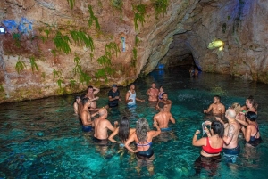 Aventura extrema en buggy por la playa y el cenote de Macao