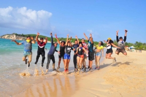 Aventura extrema en buggy por la playa y el cenote de Macao