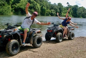 Bayahibe La Romana: Excursión en Buggy + rivier con transporte