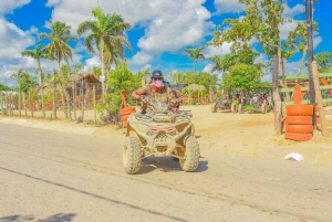 From punta: 4 wheels ATV 4x4 adventur+Macao beach and Cenote