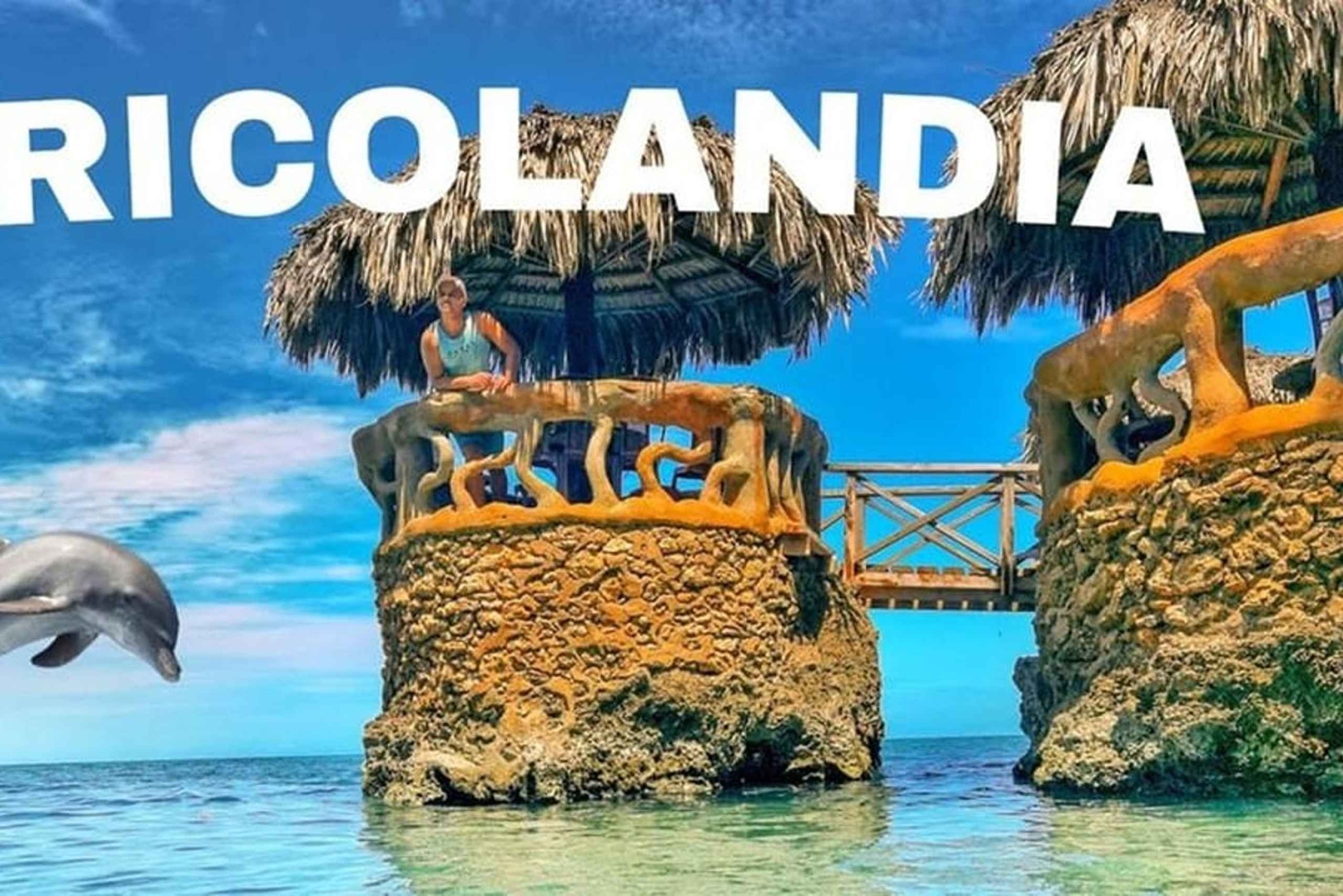 Fricolandia Beach Club dagspass med lunsj