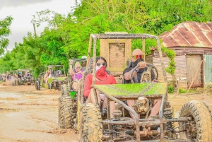 Desde Bávaro: Excursión en Buggy a la Playa de Macao y al Cenote