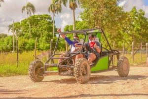 Desde Bávaro: Excursión en Buggy a la Playa de Macao y al Cenote