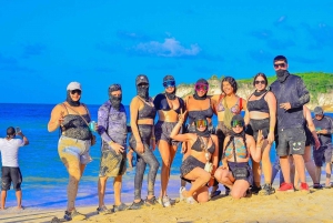 Desde Bávaro: Excursión en Buggy a la Playa de Macao y al Cenote