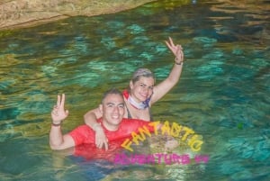 From Bávaro: Double Buggy Tour to Macao Beach and Cenote