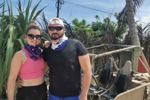 From Bávaro: Double Buggy Tour to Macao Beach and Cenote