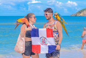 From Bávaro: Double Buggy Tour to Macao Beach and Cenote