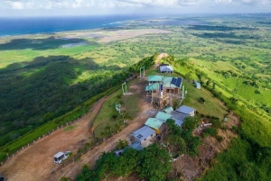 Depuis Miches : excursion en quad à la montagne ronde et visite d'une rizerie