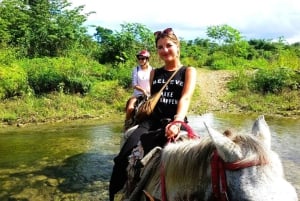 From Puerto Plata: Horseback ride along the mountain river