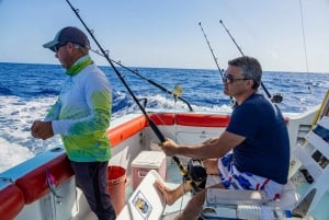 Da Punta Cana: Tour di pesca d'altura in barca con bevande