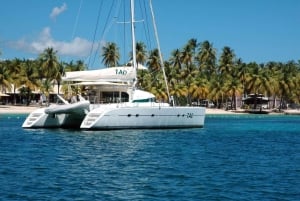 Från Punta Cana: Exklusiv tur till Catalina Island med transport och lunch