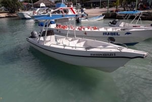 Från Punta Cana: Exklusiv tur till Catalina Island med transport och lunch