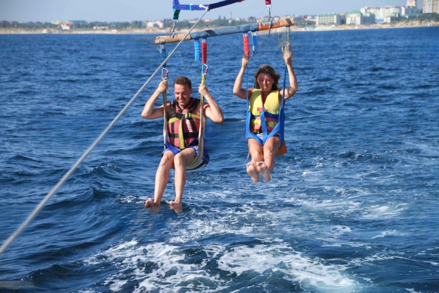 From Punta Cana: Family-Friendly Parasailing Tour