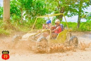 From Punta Cana: Saona Island Boat and Dune Buggy Combo Tour