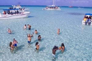 Da Punta Cana: Gita in barca sull'isola di Saona con buffet