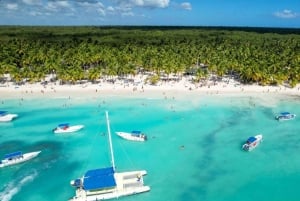 From Punta Cana: Saona Island Day Trip with Buffet Lunch