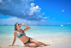 Z Punta Cana: całodniowa wycieczka na wyspę Saona z lunchem