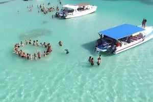 De Bayahibe: Ilha Saona, bar aberto, lancha rápida e almoço