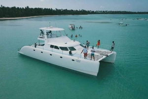 From Punta Cana: Saona Island Private Guided Catamaran Tour