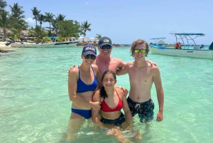 Vanuit Punta Cana: Saona Eiland Privé Dagtrip met Kleine Boot