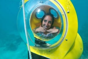 From Punta Cana: ScubaDoo, Snorkel & Glass Bottom Boat Tour