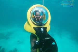 From Punta Cana: ScubaDoo, Snorkel & Glass Bottom Boat Tour