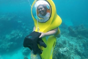 Punta Canasta: Cana Cana: ScubaDoo, Snorkel & Glass Bottom Boat Retki