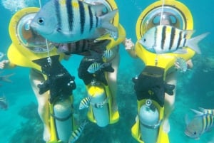 Punta Canasta: Cana Cana: ScubaDoo, Snorkel & Glass Bottom Boat Retki