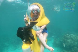 Punta Canasta: Cana Cana: ScubaDoo, Snorkel & Glass Bottom Boat Retki