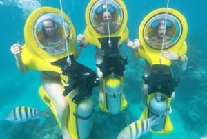 Punta Canasta: Cana Cana: ScubaDoo, Snorkel & Glass Bottom Boat Retki