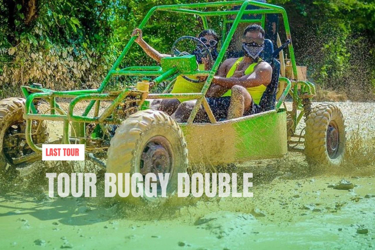 Depuis Punta Cana : Tour en Buggy Double W/ Prise en charge à l'hôtel