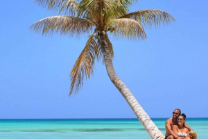 From Punta Cana: Saona Island Boat Trip with Buffet