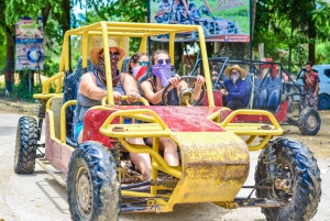 Punta Cana: Buggy mit Transport & Cenote & Macao Beach