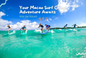 Group Surf Lessons - Learn to Surf at Macao Beach w/Pickup