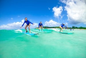 Group Surf Lessons - Learn to Surf at Macao Beach w/Pickup