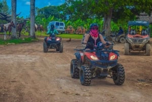 Demi-journée : quad 4x4, grotte et culture dominicaine à Punta Cana