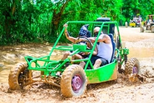 Punta Cana: Platteland en Macao Beach Halve Dag Buggy Tour