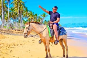 Horseback Riding at Macao Beach and River with Transfers