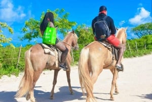 Passeios a cavalo, degustação de café e chocolate e praia de Macau