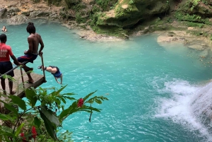 Jamaika: Dunn's River ja Blue Hole lounaalla: Kokopäiväinen Dunn's River ja Blue Hole lounaalla