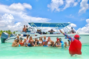 Juan Dolio: Excursão de 1 dia à ilha de Saona com almoço e bebidas