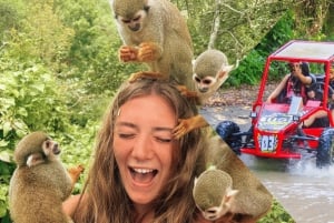 Land der Affen plus ATV-Buggy-Abenteuer in Puerto Plata