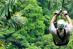 Las Terrenas: Tour de aventura con tirolina en Samaná
