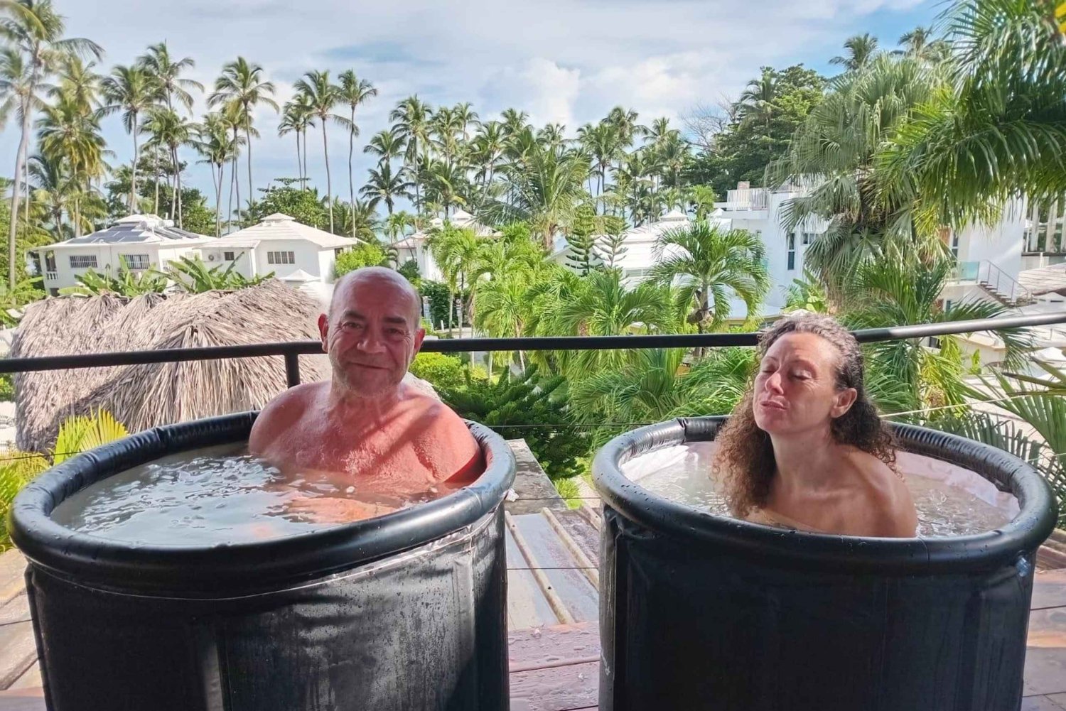 Las Terrenas: Breathwork + Ice Bath on Rooftop with Sea View