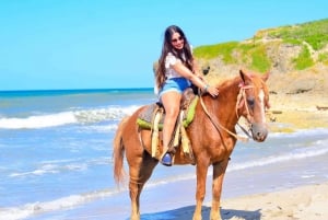 Aventure équestre sur la plage et dans la forêt de Macao