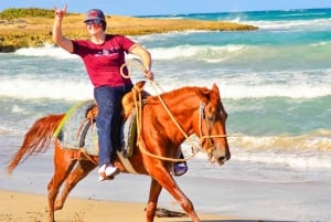 Aventure équestre sur la plage et dans la forêt de Macao