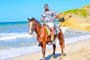 Aventure équestre sur la plage et dans la forêt de Macao