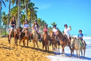 Aventure équestre sur la plage et dans la forêt de Macao