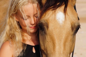 Makadi Bay: Horse Riding in Desert & Sea w Guide + Transfers