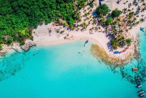 Miches: excursión de 1 día a Isla Saona con catamarán y almuerzo